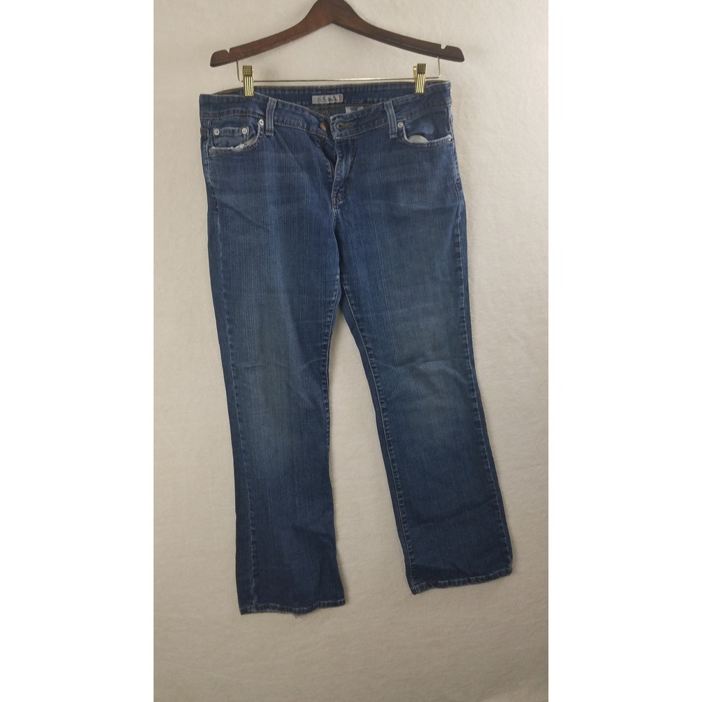 Levi Strauss Co Bootcut Jeans Women Size 14 Medium Wash Denim Casual